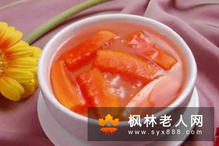 秋季适宜老人的3款素菜汤