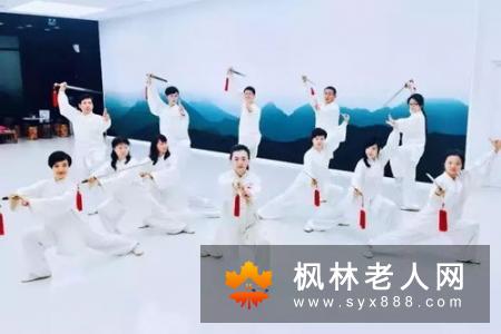 都市白领与太极拳运动
