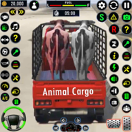down Animal Cargo Truck Game 3D apk